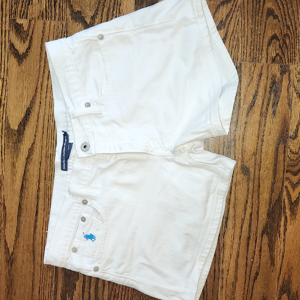 Polo Ralph Lauren Sport white Jean Shorts